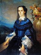 Adolfo Muller-Ury Portrait of the Baroness of Vassouras china oil painting artist